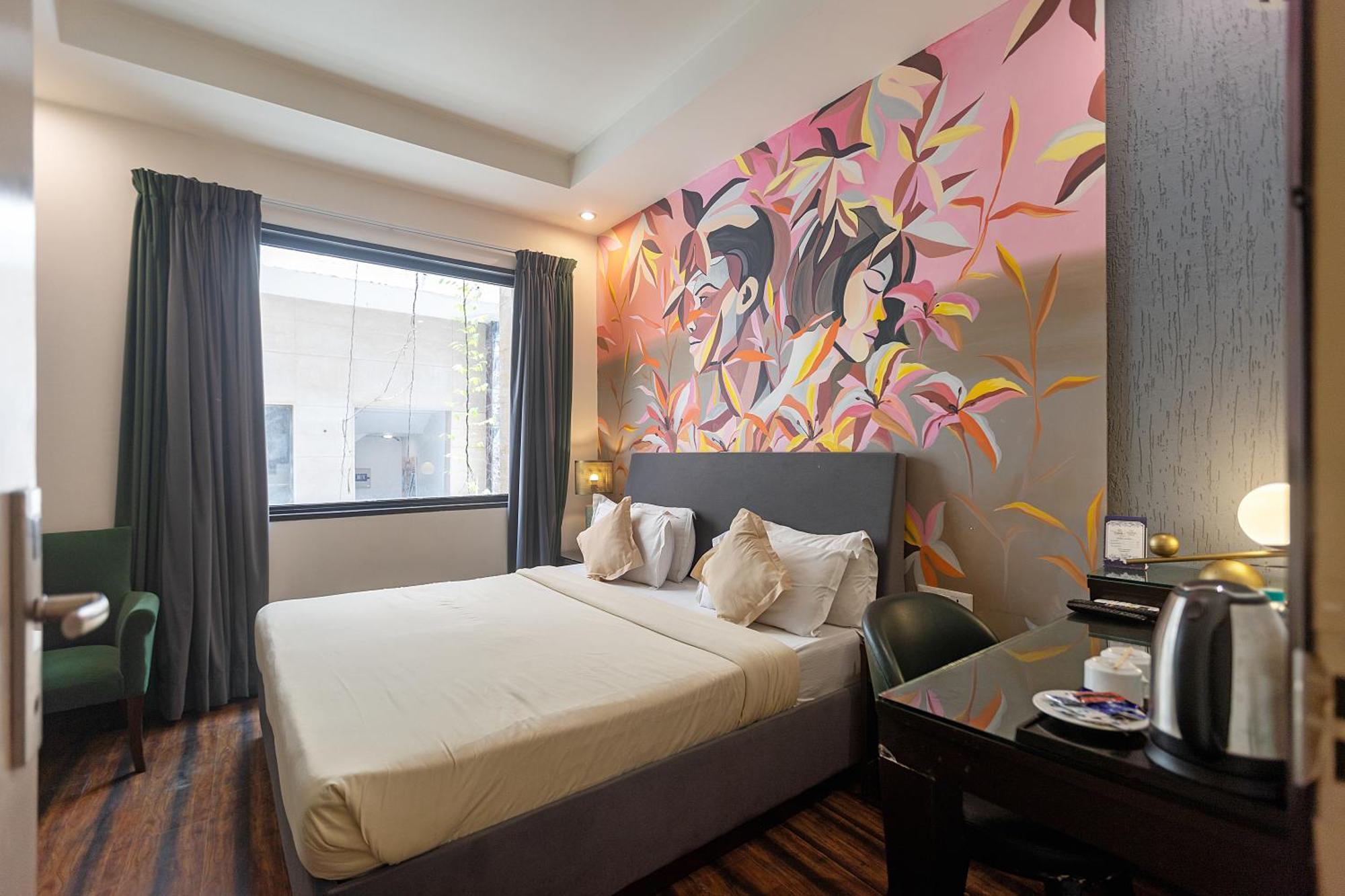 The Grand Vikalp By Saga Hotels Nova Deli Exterior foto